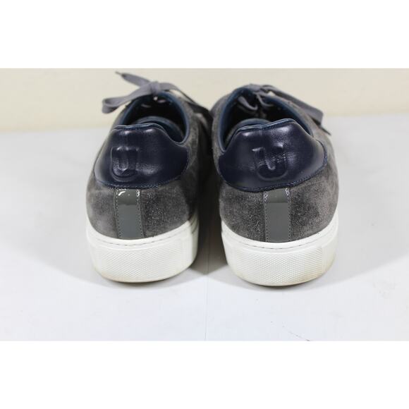 Ungaro Suede Sneakers Trainers EU 45 Gray US 12 - Picture 3 of 5